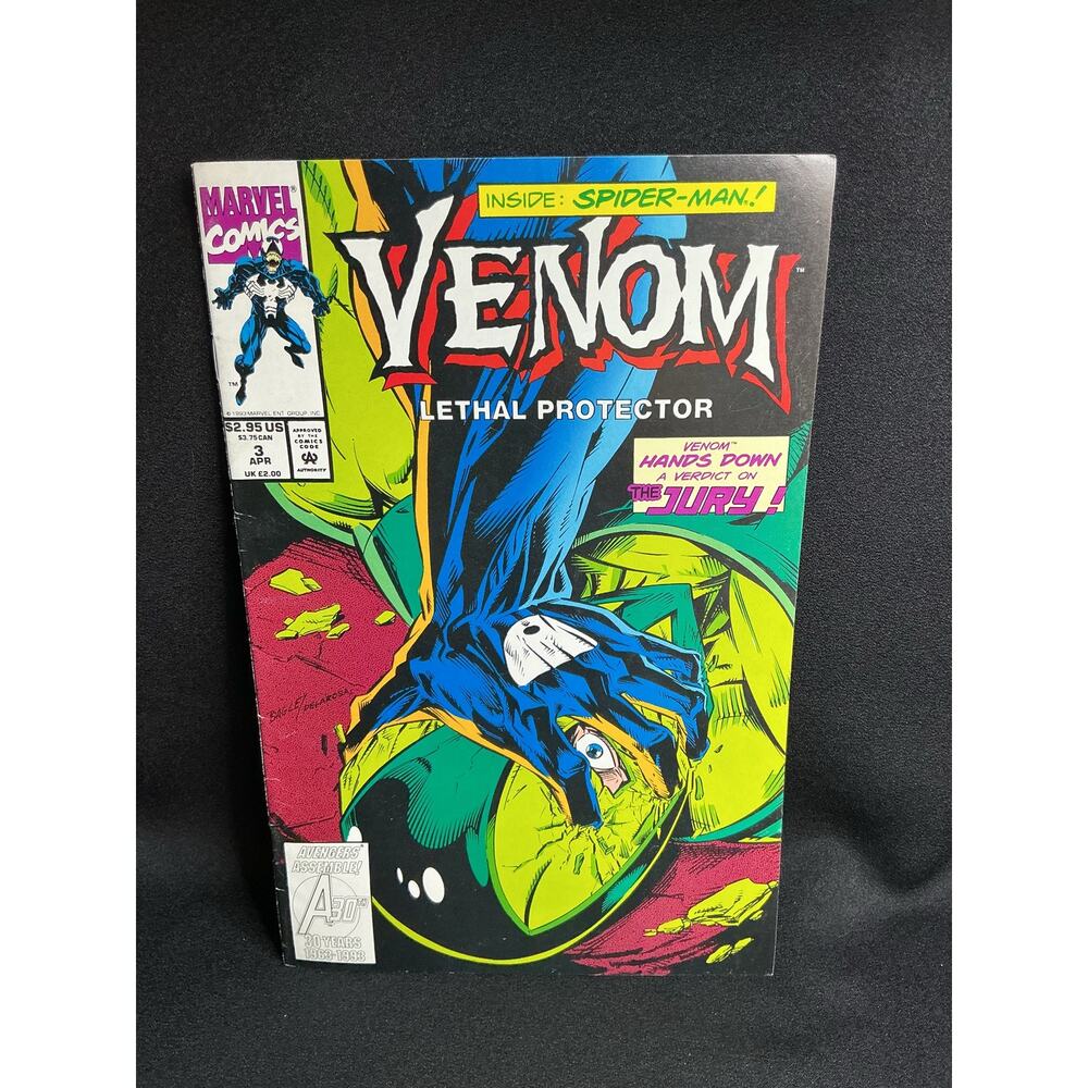 1993 Venom Lethal Protector #3-Marvel Comics